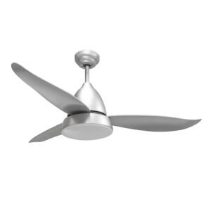 Ventoinha de tecto MARINO prata, 3 palas, 16W LED 4000K