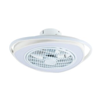 Ventoinha de tecto GENEVA branca, 5 palas, 70W LED 3000-6500K