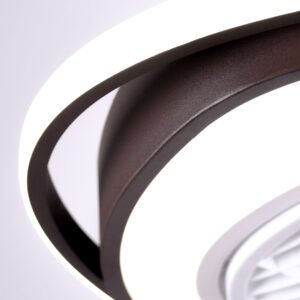 Ventoinha de tecto GENEVA castanha, 5 palas, 70W LED 3000-6500K - Image 3