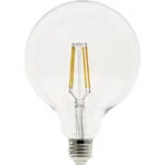 Lâmpada E27 (grosso) Globo JOBIM LED D125 8W 2700K 1055lm Transparente-A+