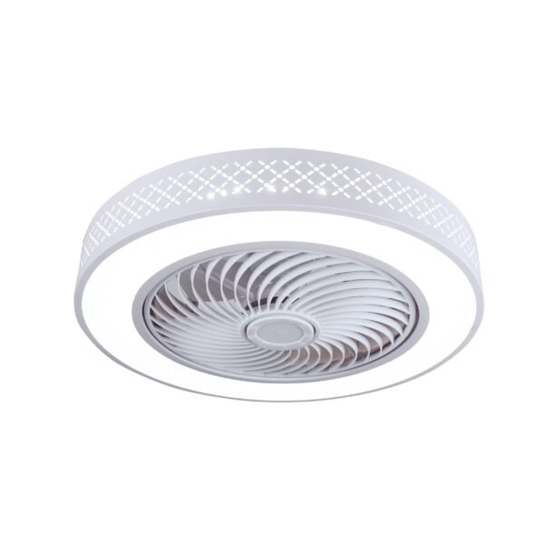 Ventoinha de tecto KABUL branca, 5 palas, 72W LED 3000-6000K - Image 2