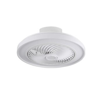 Ventoinha de tecto CATHAY branca, 5 palas, 72W LED 3000-6000K
