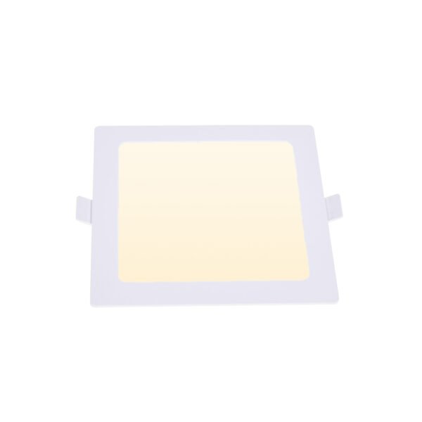 Foco de encastrar INTEGO 2.0 PC quadrado 6W LED 600lm 3000K Branco