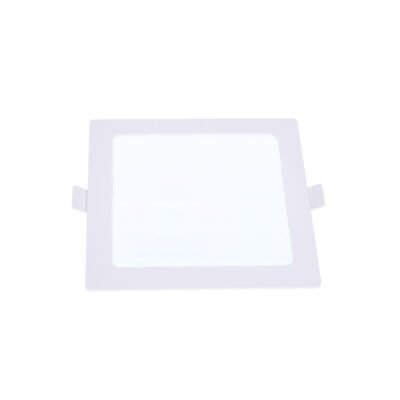 Foco de encastrar INTEGO 2.0 PC quadrado 6W LED 600lm 6400K Branco