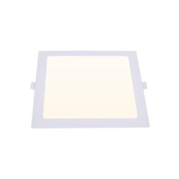Foco de encastrar INTEGO 2.0 PC quadrado 12W LED 1200lm 4000K Branco