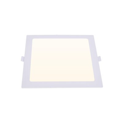 Foco de encastrar INTEGO 2.0 PC quadrado 12W LED 1200lm 4000K Branco