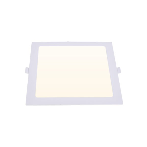 Foco de encastrar INTEGO 2.0 PC quadrado 12W LED 1200lm 4000K Branco