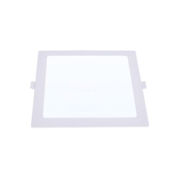 Foco de encastrar INTEGO 2.0 PC quadrado 12W LED 1200lm 6400K Branco