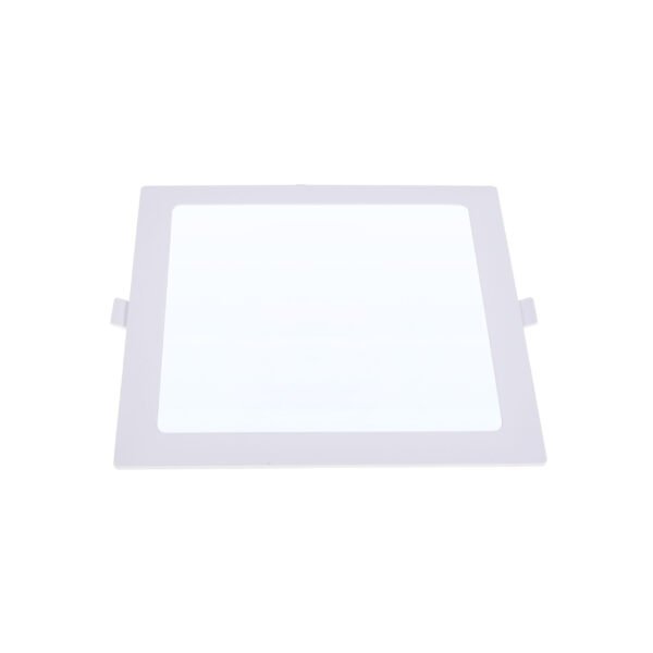 Foco de encastrar INTEGO 2.0 PC quadrado 12W LED 1200lm 6400K Branco