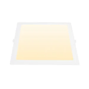 Foco de encastrar INTEGO 2.0 PC quadrado 18W LED 1850lm 3000K Branco