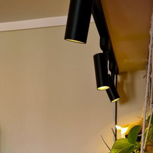 Foco para calha ADONIS (2 condutores) 35W LED 2200lm 6400K 24° Alumínio Preto - Image 2