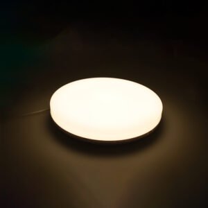 Plafond MEDINA pequeno IP54 1x18W LED 1440lm 4000K Branco - Image 3