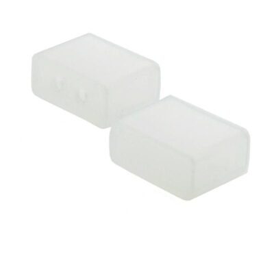 Conjunto de Topos início e fim para Fita LED Flexível LETTERS Neon 12V