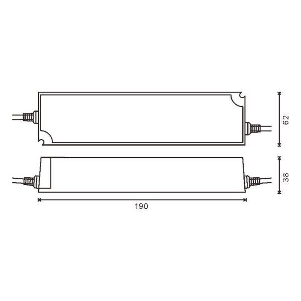 Transformador IP66 (Driver) para Fitas Led 12Vdc 150W - Image 2