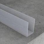 Perfil em PVC L.7x Alt.8mm - 2mt