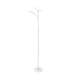Candeeiro de pé LAGOS com braço de leitura 15+10W LED 4000K branco - Image 2