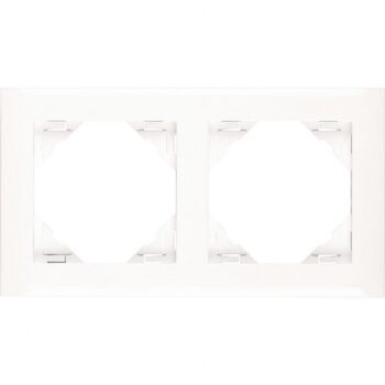 Espelho duplo LOGUS90 branco