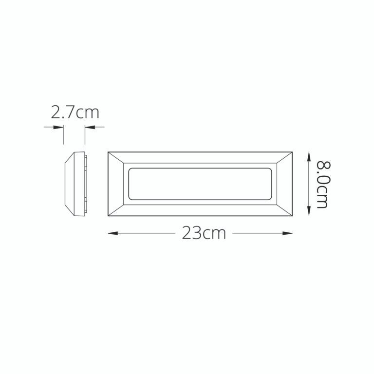 Aplique EIRIZ IP65 1x4W LED 300lm 4000K Branco - Image 4