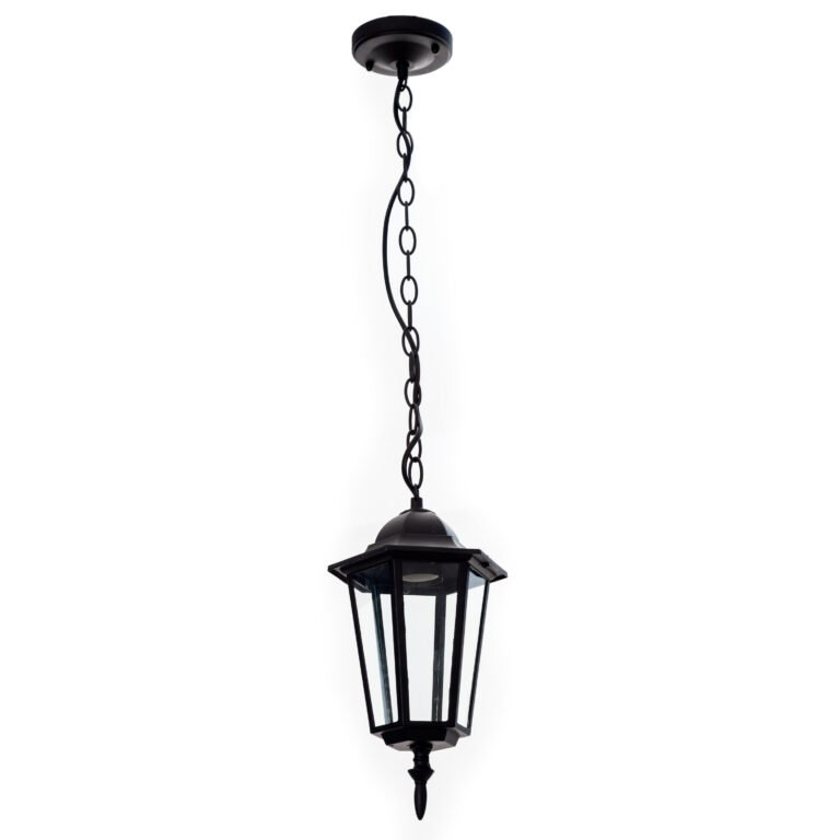 Suspensão LISA IP34 1xE27 Alt.Reg.xD.17cm Preto