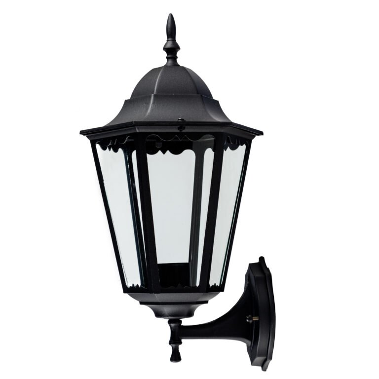 Aplique LISA IP34 1xE27 C.17xL.22xAlt.41cm Preto
