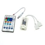 Controlador Wi-Fi para fitas Led RGB+CCT com comando IR + App