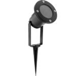 Foco com espigão JASMIM IP65 1xGU10 Preto
