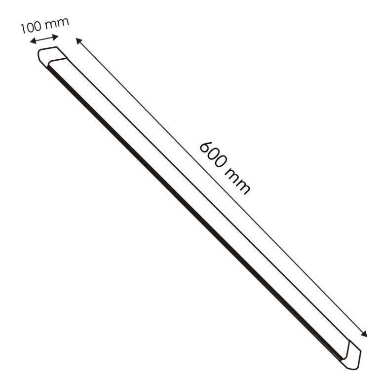 Régua Slimline Moments 60cm 40W LED 3500lm 4500K branco - Image 2