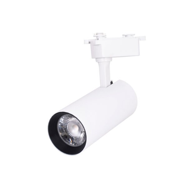 Foco para calha LINE PRO X2 1x15W LED 1300lm 4000K 36° Alumínio Branco