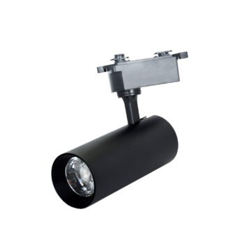 Foco para calha LINE PRO X2 (2condutores) 15W LED 1300lm 4000K 36° Preto