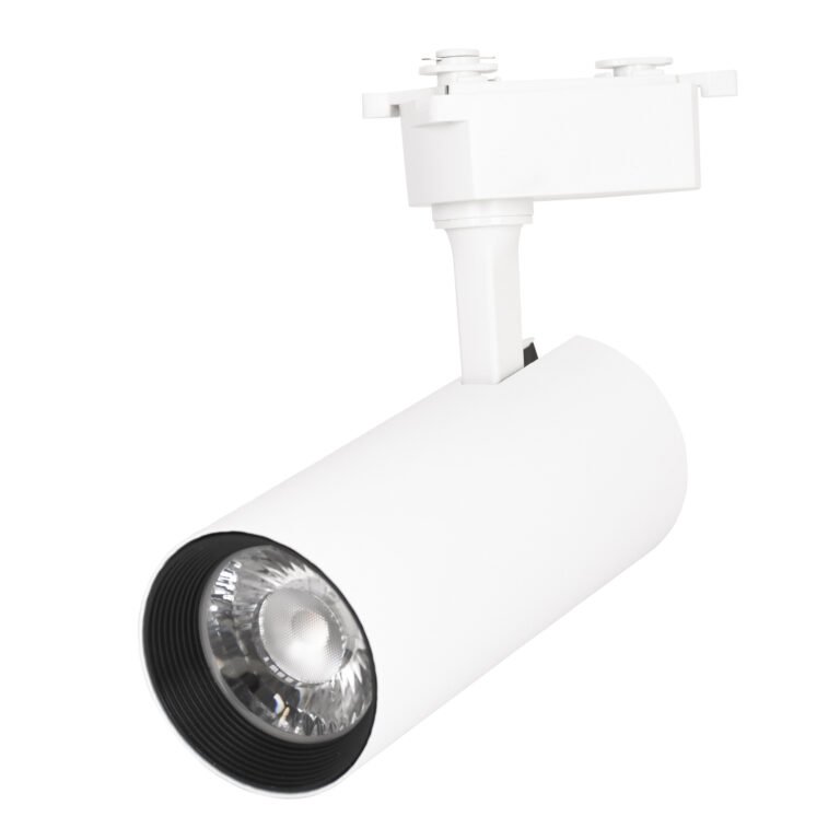 Foco para calha LINE PRO X2 (2condutores) 25W LED 2300lm 2700K 36° Branco
