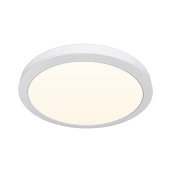 Painel de superficie ERASMUS redondo 24W LED 2040lm 4000K Alt.2,4xD.30cm Branco