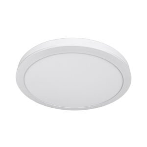 Painel de superficie ERASMUS redondo 24W LED 2040lm 4000K Alt.2,4xD.30cm Branco - Image 2