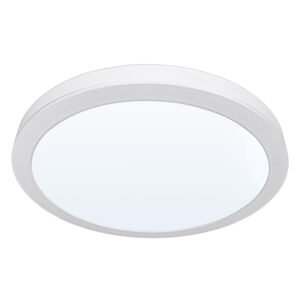 Painel de superficie ERASMUS redondo 32W LED 2720lm 6400K Alt.2,4xD.40cm Branco