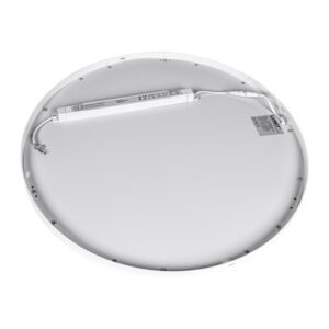 Painel de superficie ERASMUS redondo 40W LED 3400lm 4000K Alt.2,4xD.50cm Branco - Image 4