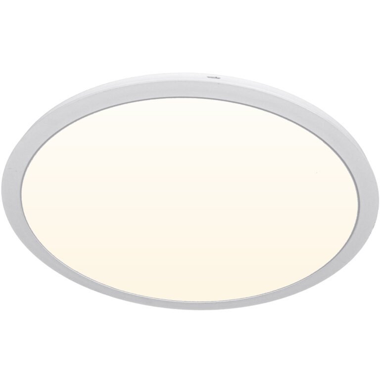 Painel de superficie ERASMUS redondo 48W LED 4080lm 4000K Alt.2,4xD.60cm Branco