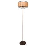 Candeeiro de pé SOLANGE D.35xAlt.156cm 1xE27 em Vime
