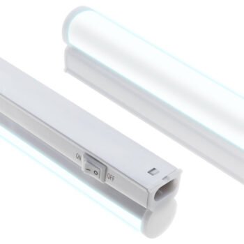 Régua AXINITE 90cm com interruptor 12W LED 1080lm 6400K Branco