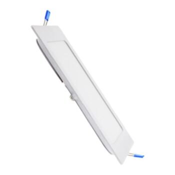 Foco de encastrar SLIM quadrado 12W LED 1200lm 3000K Branco