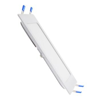 Foco de encastrar SLIM quadrado 25W LED 2500lm 3000K Branco