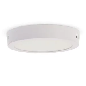 Plafond SLIM redondo 12W LED 1200lm 6000K Branco