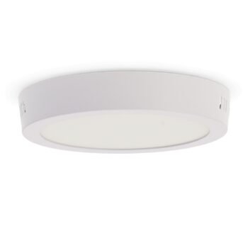 Plafond SLIM redondo 12W LED 1200lm 3000K Branco