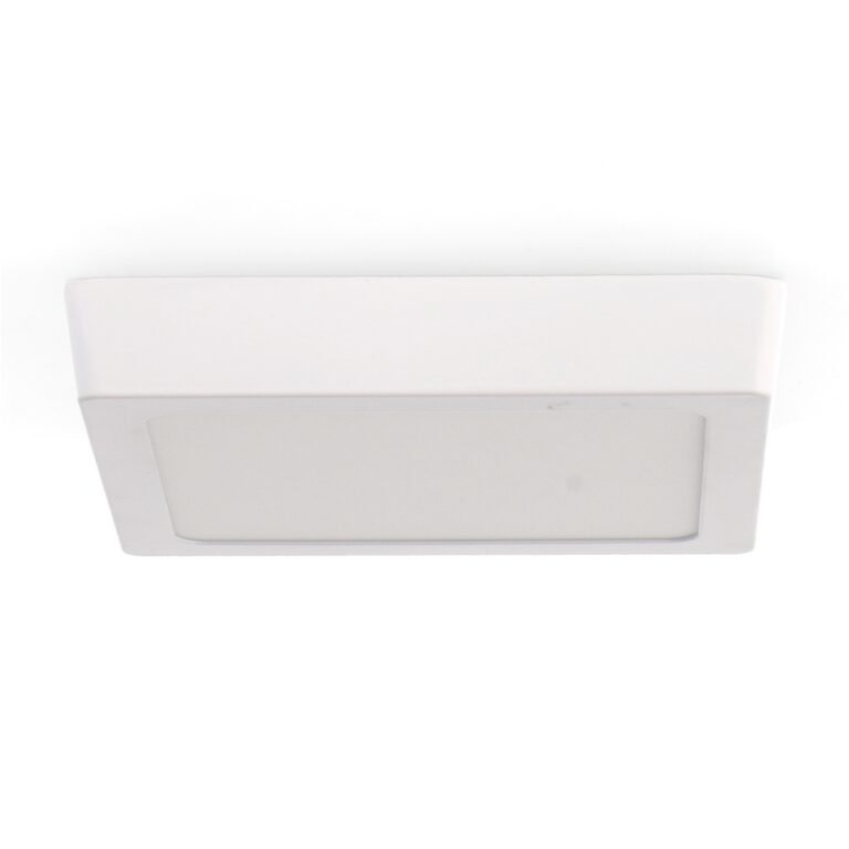 Plafond SLIM quadrado 12W LED 1200lm 4500K Branco