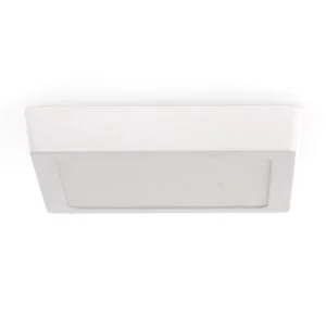 Plafond SLIM quadrado 12W LED 1200lm 3000K Branco