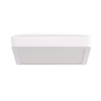 Plafond SLIM quadrado 20W LED 2000lm 4500K Branco
