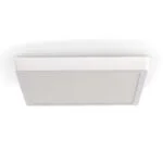 Plafond SLIM quadrado 25W LED 2500lm 6000K Branco