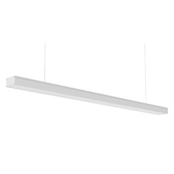 Barra suspensa/tecto LineX OFFICE 240cm 1x80W LED 6400lm 4000K 120° Branca
