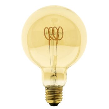 Lâmpada E27 (grosso) Globo CLASSIC DECOLED Regulável D95 5W 1800K 280lm Ambar