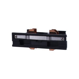 Conector em forma de "I" para calha de encastrar LINE PRO X2 (4 condutores) em alumínio preto