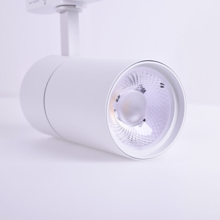 Foco LINE PRO X2 para calha (4 condutores) 35W LED 2800lm 4000K 36° Alumínio Branco - Image 2