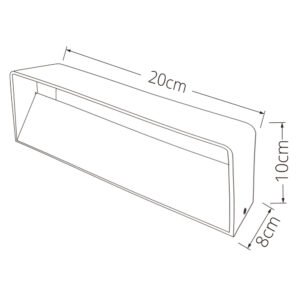 Aplique ETEL 6W LED 520lm 4000K branco - Image 2